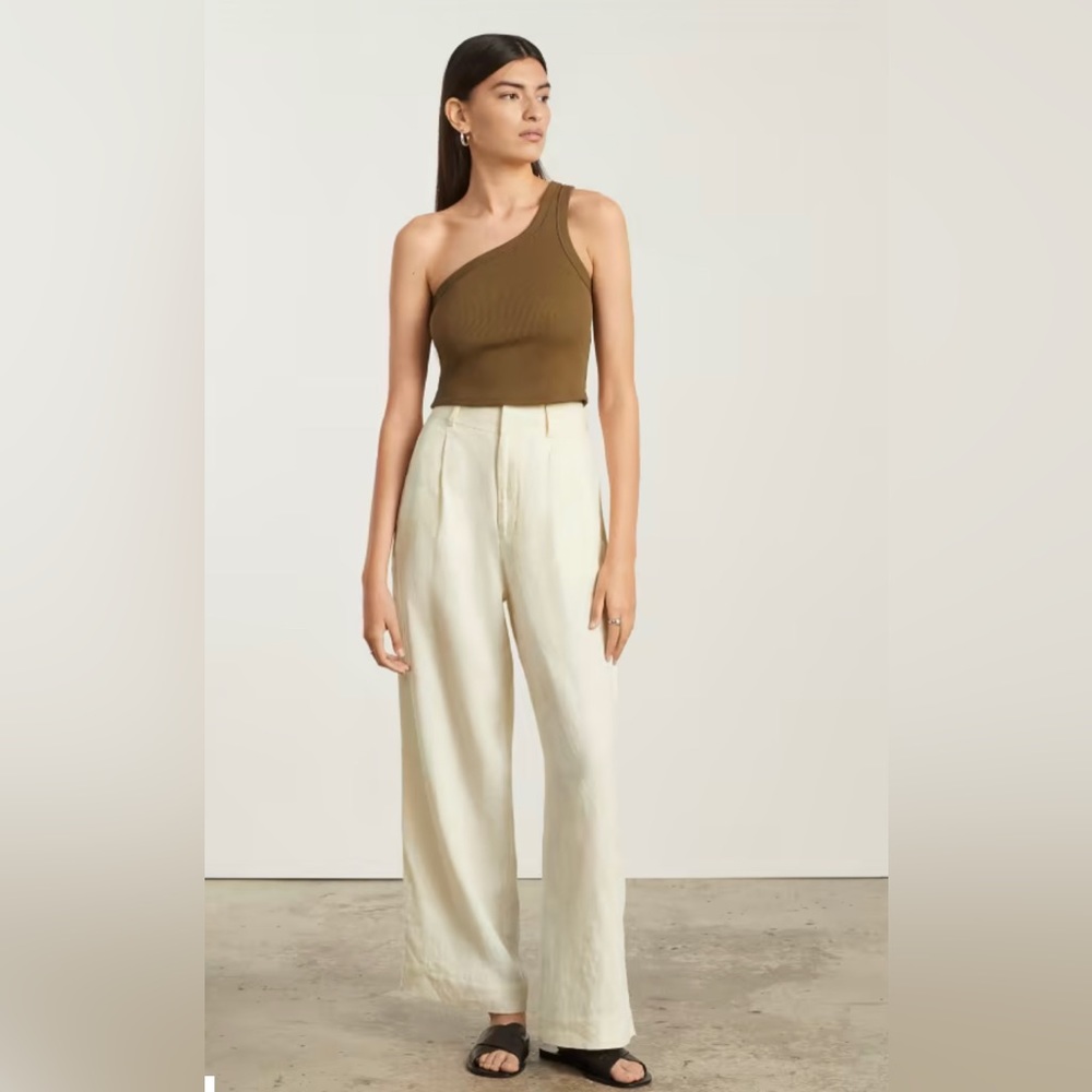 Everlane The Linen Way-High® Drape Pant Size 8